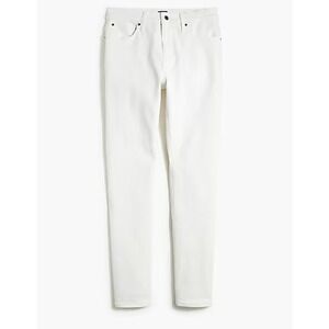 J. Crew Factory Slim‎ Fit Flex White Denim Jeans Mens 32 x 34 AY186 Coastal Prep